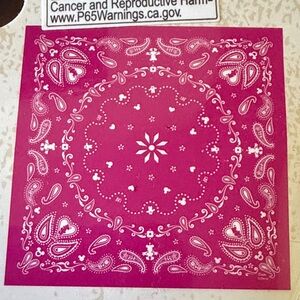 Minnie Mouse Fuchsia Bandana